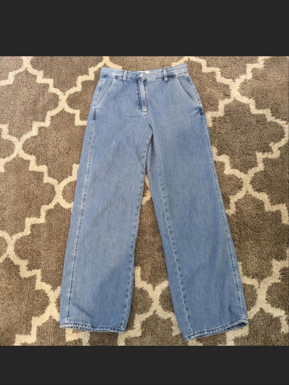 COS Light Blue Wide‑Leg Jeans